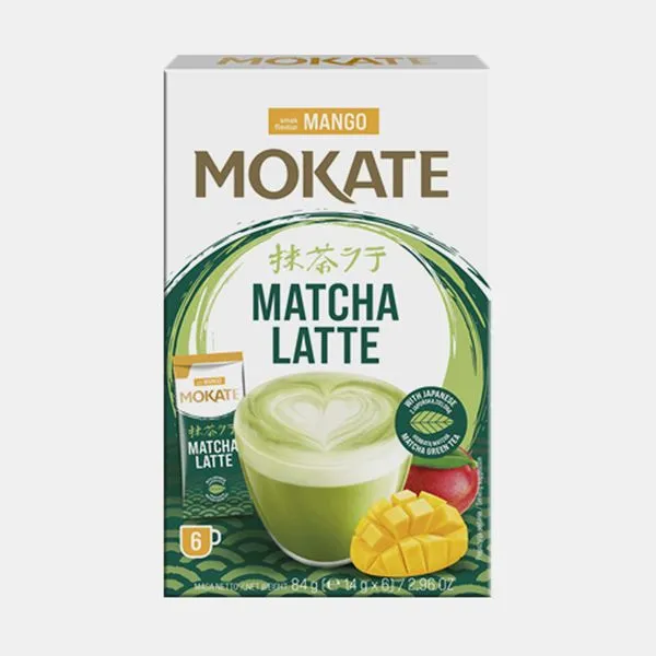 Matcha Latte Mokate Mango