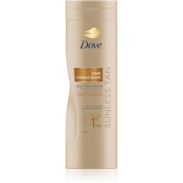 Dove Sunless Tan Isepruunistav piim varjund Fair 400 ml