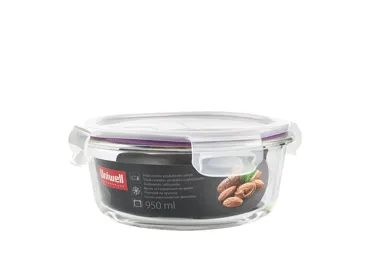 Klaasist toidukarp UNIWELL 950ml