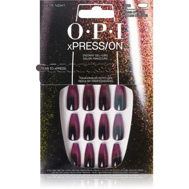 OPI xPRESS/ON Kunstküüned Swipe Night 30 tk