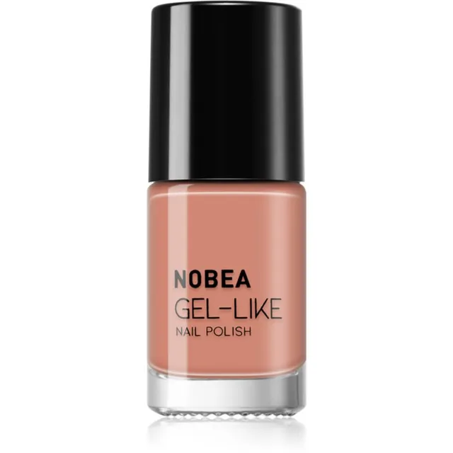 NOBEA Day-to-Day Gel-like Nail Polish Geeliefektiga küünelakk varjund Almond milk #N14 6 ml