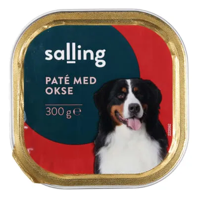 Koerasööt veiselihaga pasteet Salling 300g