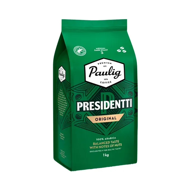 Kohvioad Presidentti Original Strong, PAULIG, 1 kg