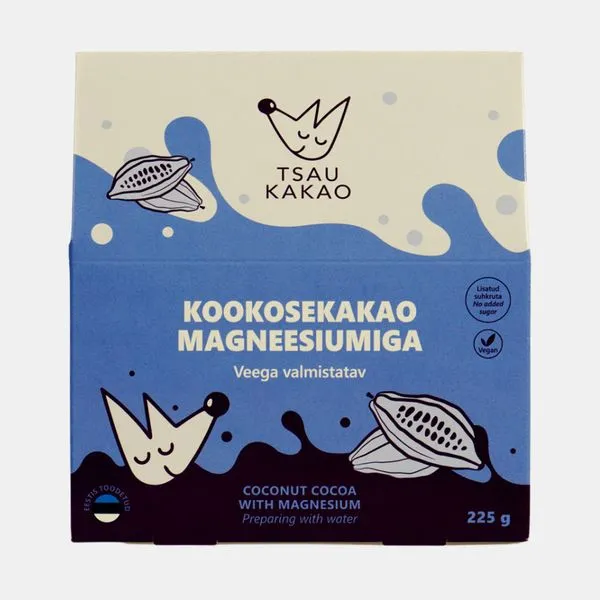 Kookose kakao magneesiumiga 225g