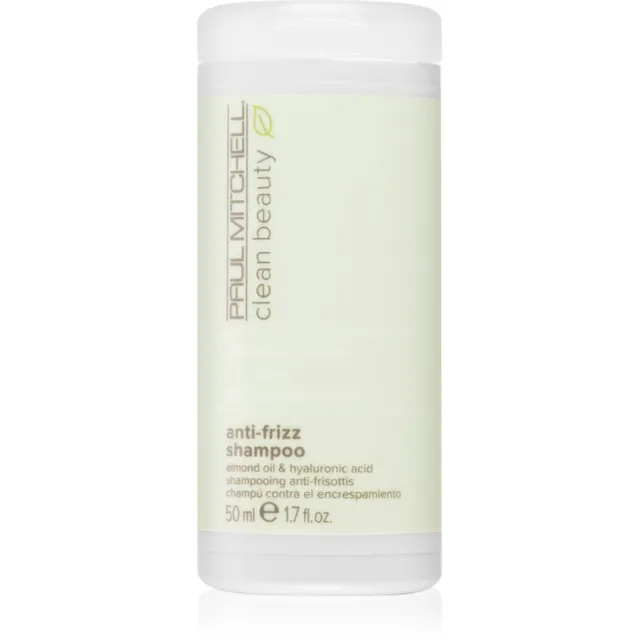 Paul Mitchell Clean Beauty Anti-Frizz Silendav šampoon ohjeldamatutele ja käharatele juustele 50 ml