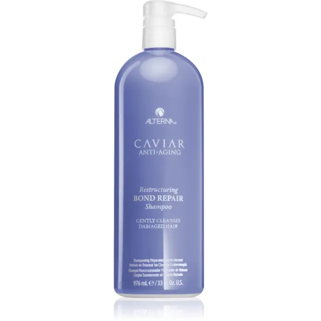 Alterna Caviar Anti-Aging Restructuring Bond Repair Taastav šampoon nõrkadele juustele 976 ml