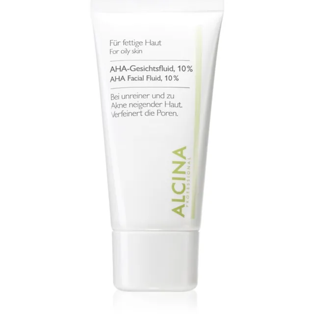 Alcina For Oily Skin 10% AHA-happe vedelik 50 ml