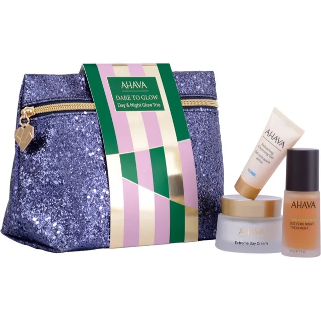 AHAVA Dare to Glow Day & Night Glow Trio Kinkekomplekt naha niisutamiseks ja pinguldamiseks