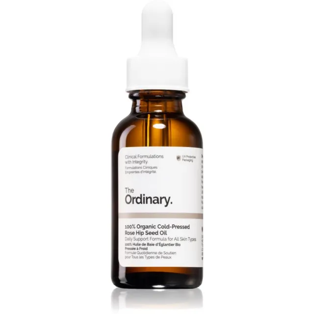 The Ordinary 100% Organic Cold-Pressed Rose Hip Seed Oil Kibuvitsaõli naha niisutamiseks ja pinguldamiseks 30 ml
