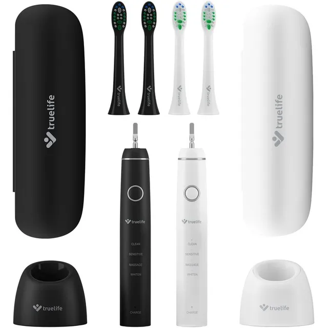 TrueLife SonicBrush Compact Duo Harjastega elektrihambahari, kaks otsikut 2 tk