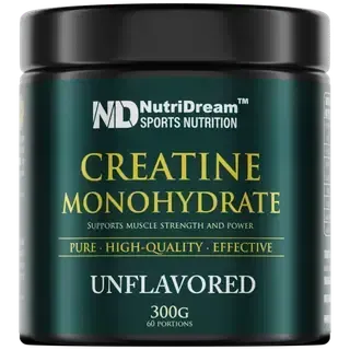 Nutridream Kreatiin monohüdraat, maitsestamata 300g
