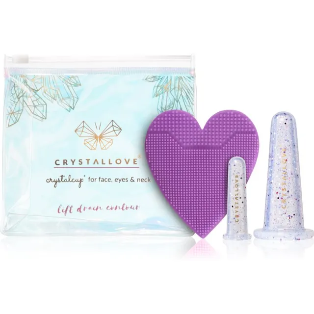 Crystallove Crystalcup näokuppude komplekt