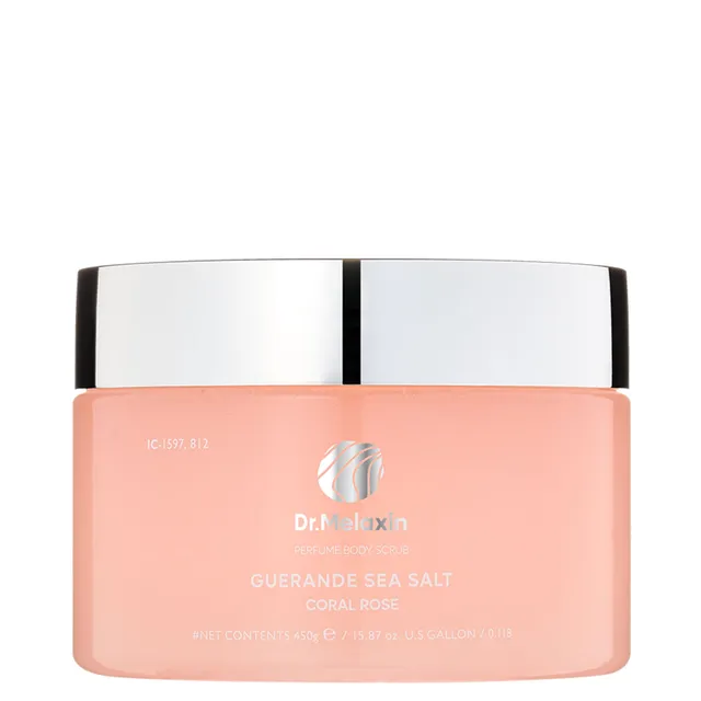 DR.MELAXIN Coral Rose Guerande Sea Salt Body Scrub 450g