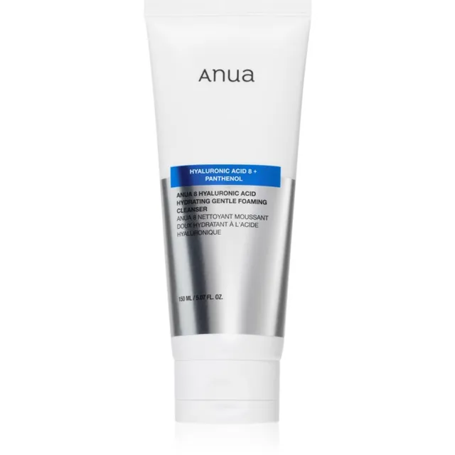 Anua Hyaluronic Acid 8 Hydrating Gentle Foaming Cleanser Õrn puhastusvaht hüaluroonhappega 150 ml