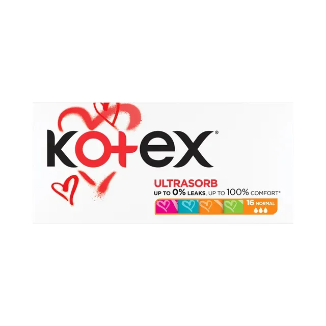 Tampoon Ultra Sorb Normal, KOTEX, 16 tk