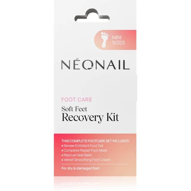 NEONAIL Foot Care Soft Feet Recovery Kit komplekt jalgadele