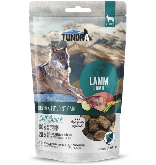 TUNDRA maius koertele lambalihaga JOINT CARE 100 g