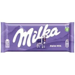 Milka piimašokolaad Alpine Milk 90g