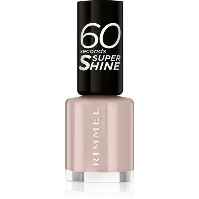 Rimmel 60 Seconds Super Shine Küünelakk varjund 500 Caramel Cupcake 8 ml