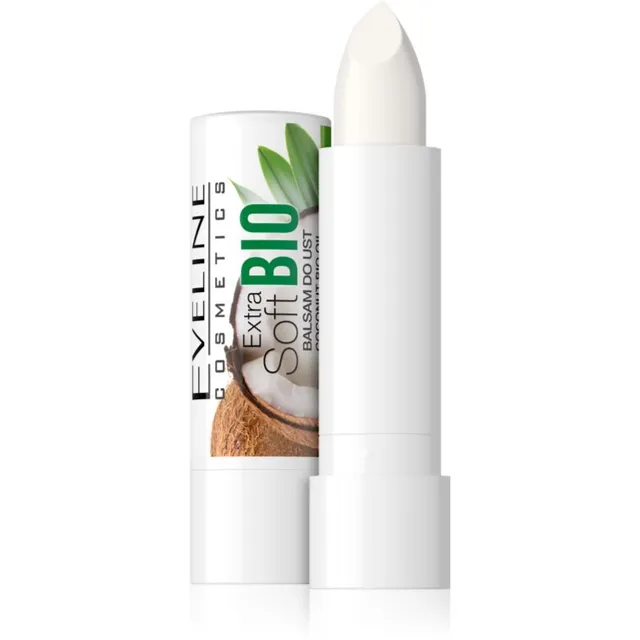 Eveline Cosmetics Extra Soft Bio Coconut Toitev huulepalsam 4 g