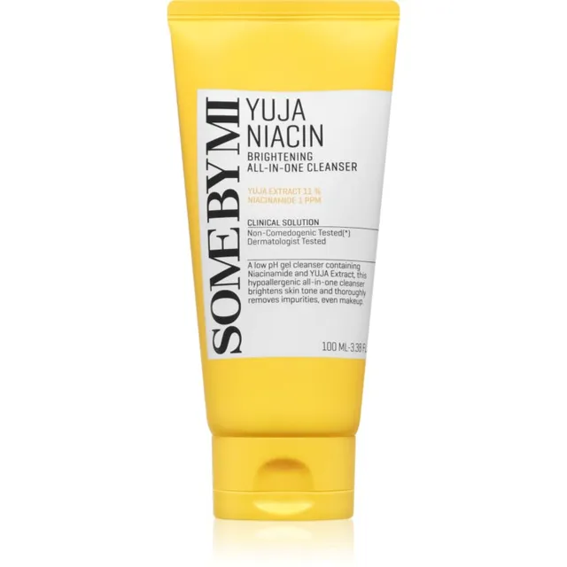 Some By Mi Yuja Niacin Brightening All in One Cleanser Kirgastav puhastusvaht tundlikule nahale 100 ml