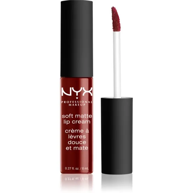 NYX Professional Makeup Soft Matte Lip Cream Matt vedel huulepulk varjund 27 Madrid 8 ml