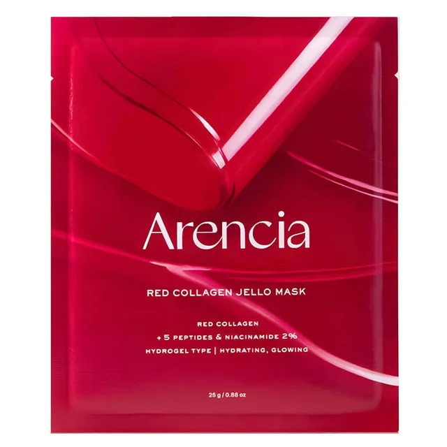 ARENCIA Red Collagen Jello Sheet Mask 25g