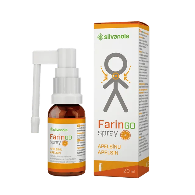 FARINGO SPREI KURGULE APELSINI 20ML