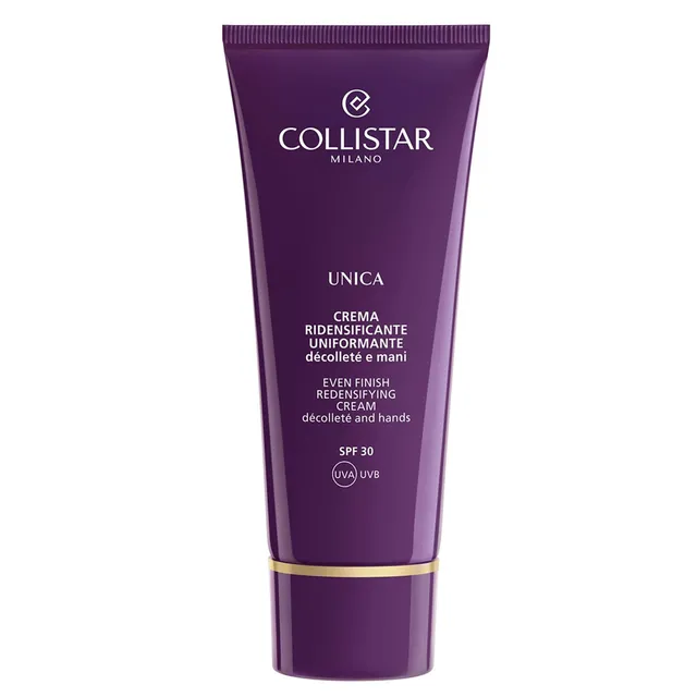 COLLISTAR Unica Even Finish Redensifying Cream Décolleté & Hands SPF30 75ml
