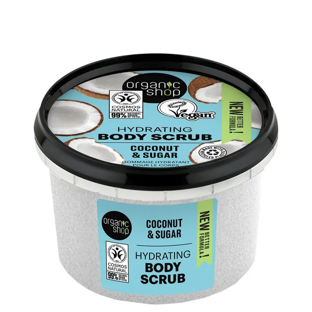 ORGANIC SHOP Coconut & Sugar Hydrating Body Scrub 250ml