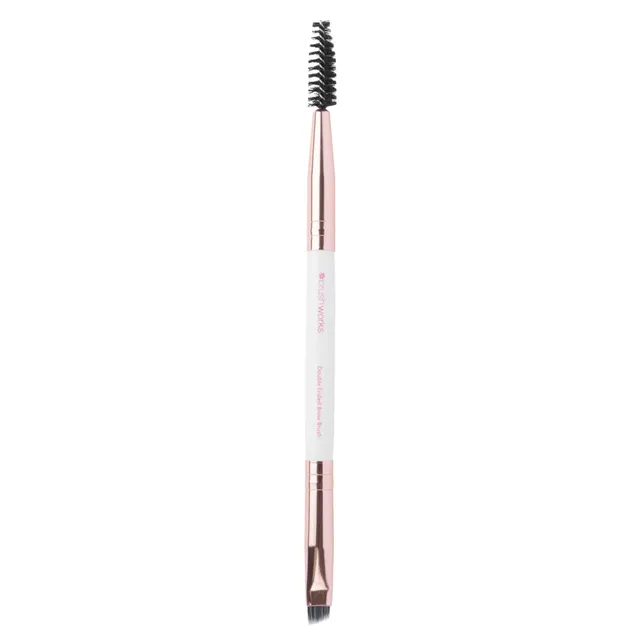BRUSHWORKS Double Ended Brow Brush