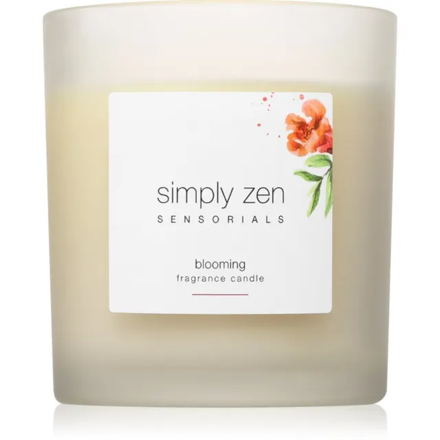 Simply Zen Sensorials Blooming Fragrance Candle lõhnaküünal 120 g
