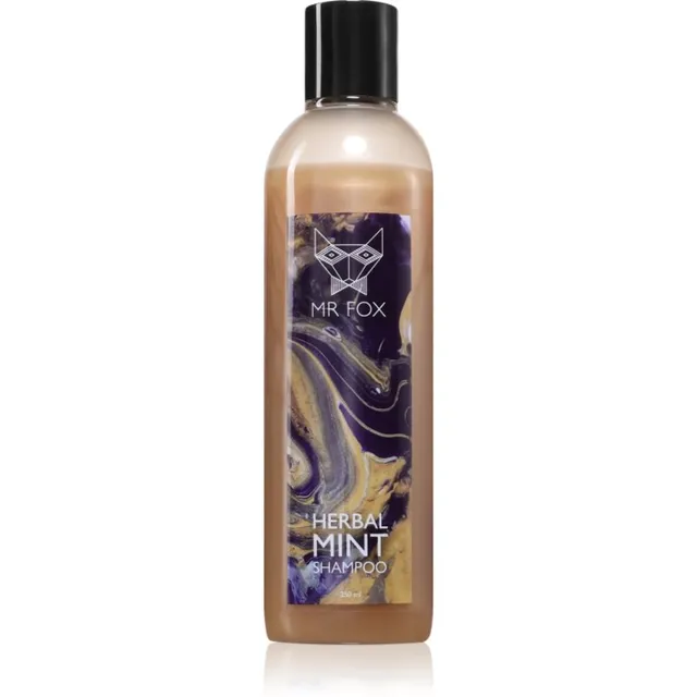 MR FOX Herbal Mint Shampoo Taimešampoon meestele 250 ml