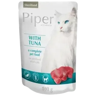 Piper märgtoit tuunikalaga steriliseeritud kassidele 100g
