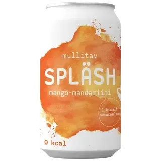 Gaseeritud vesi mango-mandariini, SPLÄSH, 330 ml