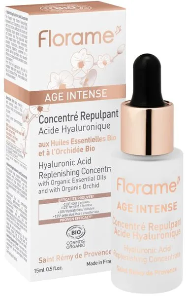 Intensiivse toimega kontsentraat hüaluroonhappega AGE INTENSE, orgaaniline