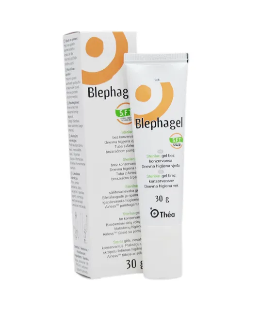 BLEPHAGEL GEEL SILMALAUGUDE HÜGIEENIKS 30G
