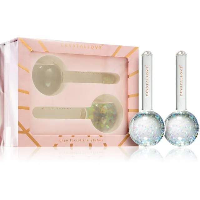 Crystallove Cryo Cryolift Ice Globes Crystal Massaaživahend näole 2 tk