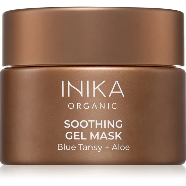 INIKA Organic Soothing Gel Mask Rahustav geelmask naha uuendamiseks 50 ml