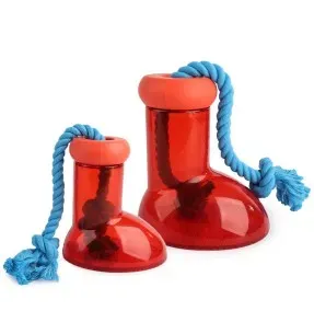 Maiustega täidetav koera mänguasi Big Boot Dispenser (AFP - Doggys Shoes)