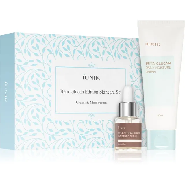 iUnik Beta Glucan Skincare Set Kinkekomplekt intensiivseks niisutamiseks
