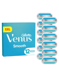 Gillette Venus Smooth raseerija 12 varutera