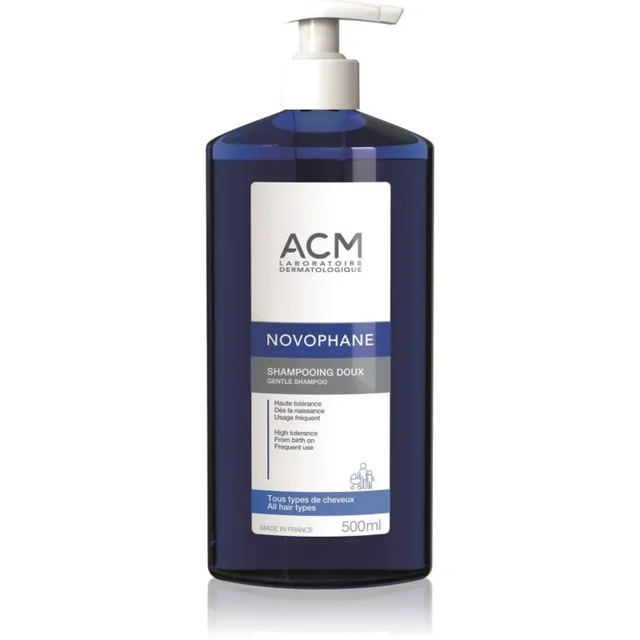ACM Novophane Gentle Shampoo Eriti õrn šampoon kõigile juuksetüüpidele 500 ml