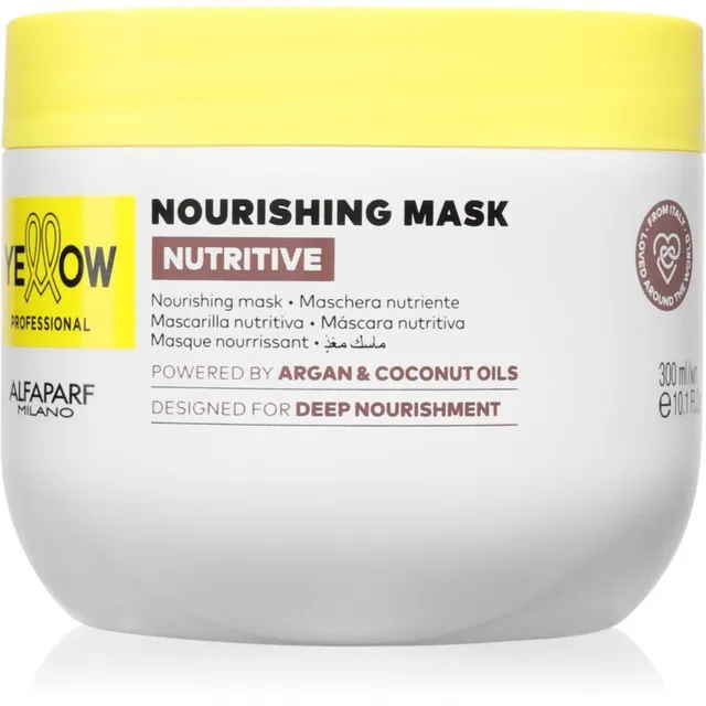 Yellow Professional Nutritive Nourishing mask Toitev mask kuivadele ja habrastele juustele 300 ml