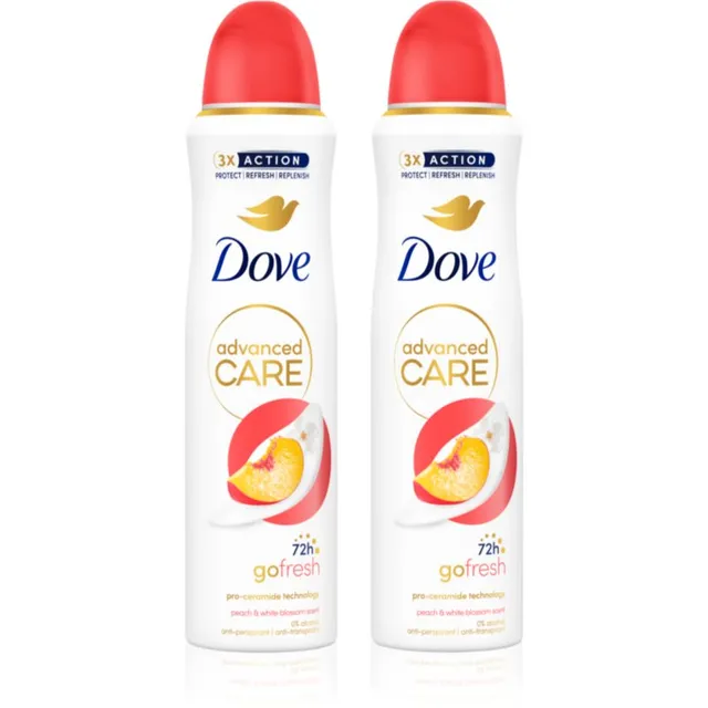 Dove Advanced Care Peach & White Blossom Deodorant pihusti