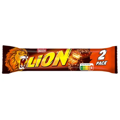 Lion šokolaadibatoon White 2-pakk, 60 g