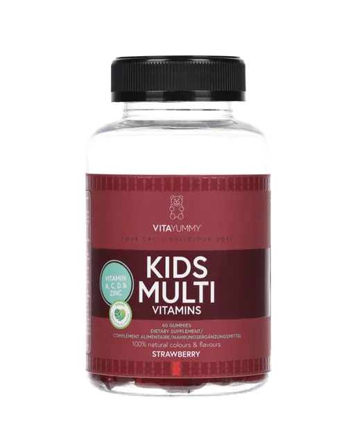VitaYummy Kids Multivitamins toidulisand lastele, 60tk