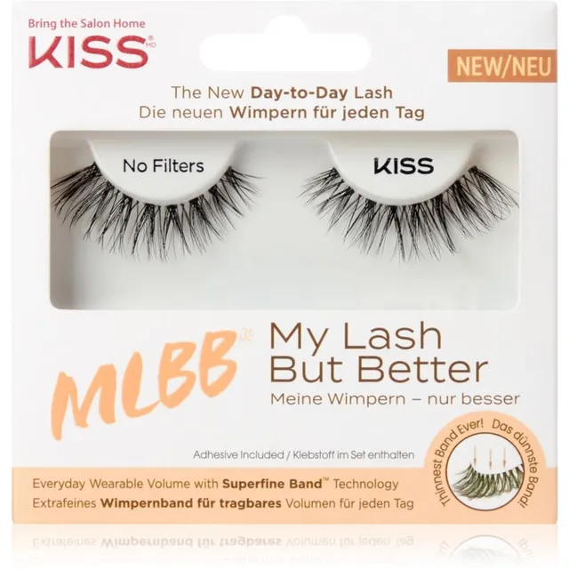 KISS My Lash But Better Kunstripsmed 02 No Filters 1 paar