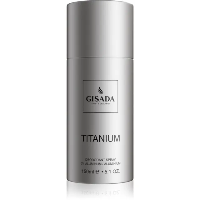 Gisada Titanium Pihustatav deodorant ei sisalda alumiiniumi meestele 150 ml