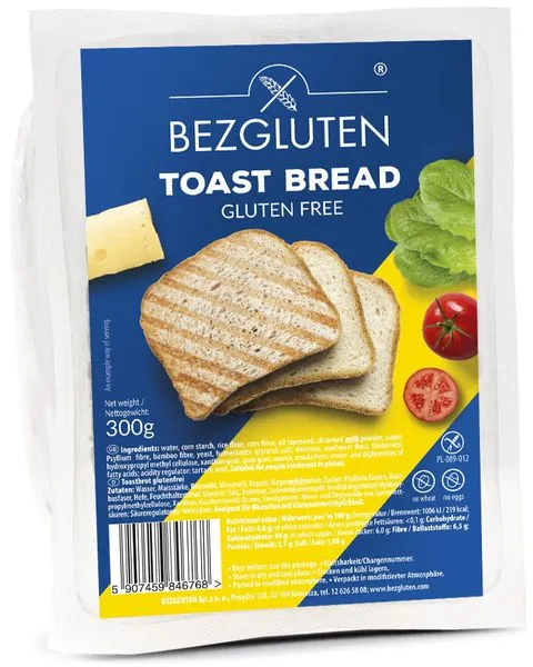 Leib röstimiseks, gluteenivaba